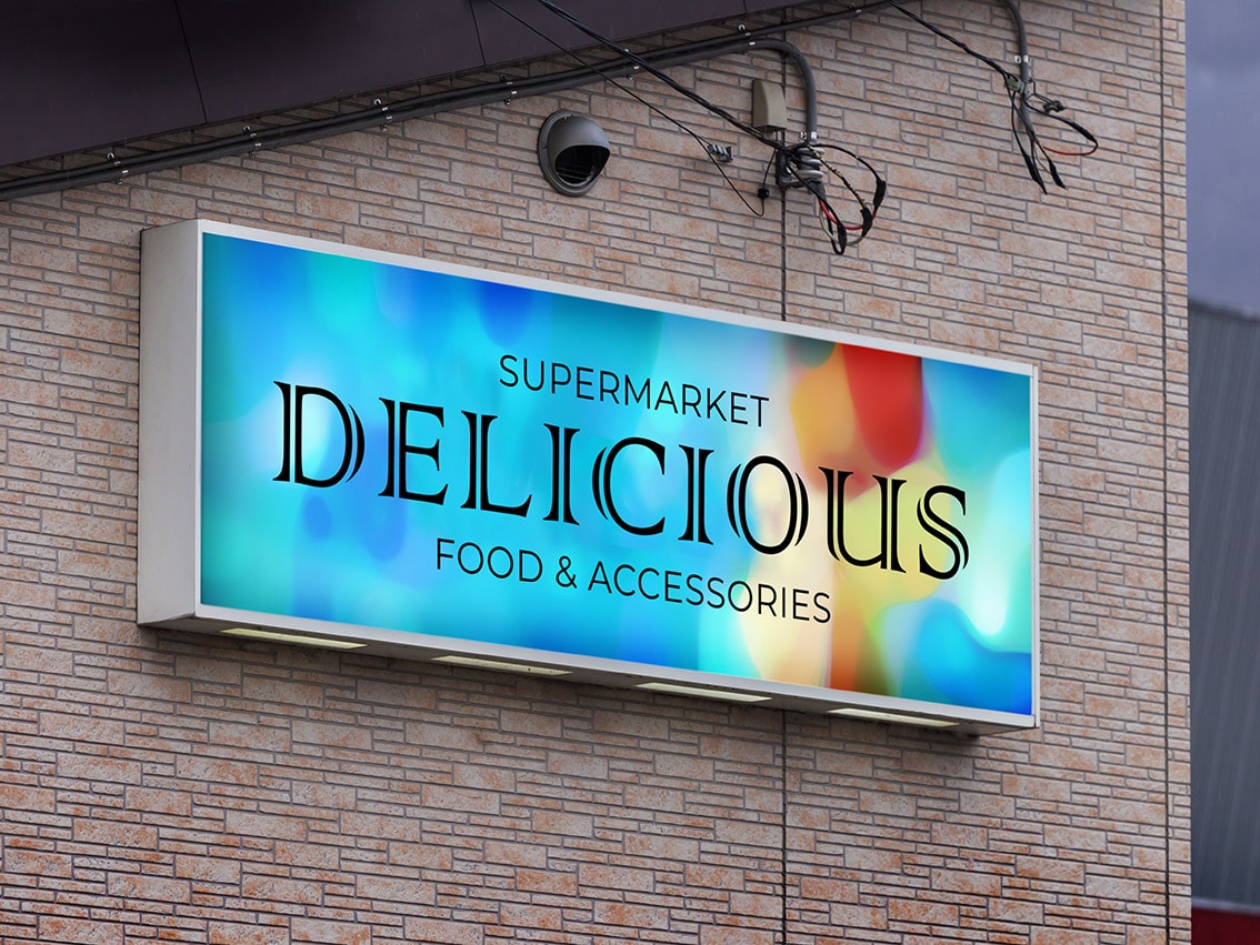 Backlit Banner