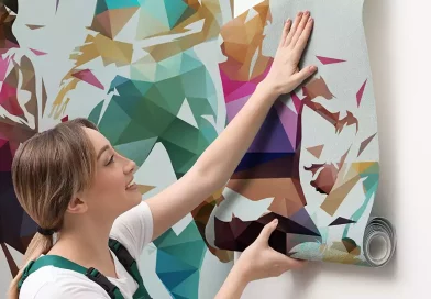 Bedruckte Tapeten drucken, Tapetendruck, individuell Fototapete